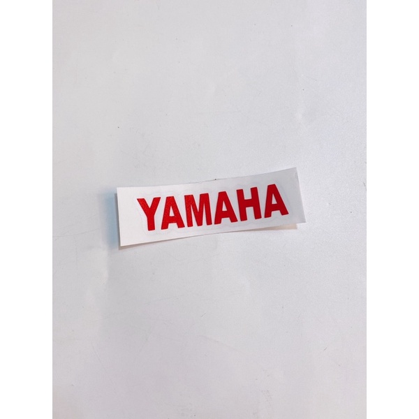 Tem phản quang chữ Yamaha 6.5x1.5cm, dán trang trí xe máy tem chống nước