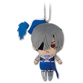 [Banpresto] Móc chìa khóa bông Kuroshitsuji Book of Circus - Ciel Phantomhive That Butler Kyun-Gurumi plush strap