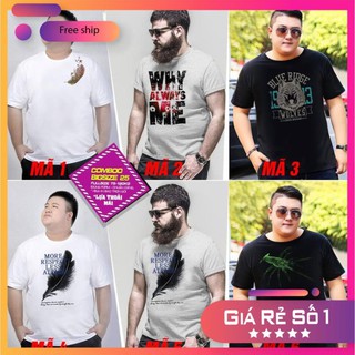 [ CÓ ÁO BIGSIZE ] Áo mùa hè cho người béo