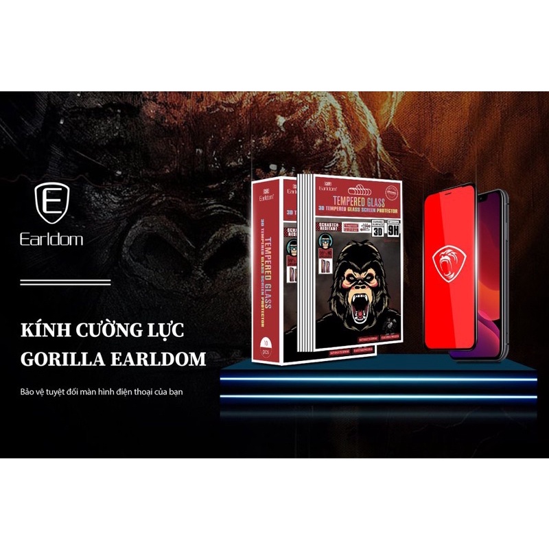 Kính Cường Lực Gorilla Earldom