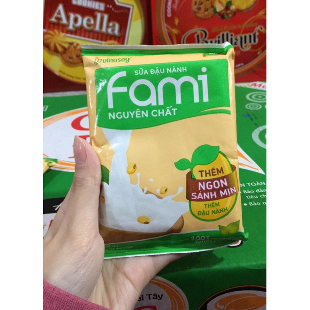 TT Set 5 túi Sữa Đậu Nành Fami Túi 200ml 5