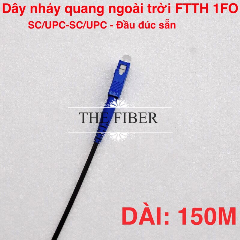 Dây nhảy quang ngoài trời SC UPC SC UPC dài 150m 1FO SM FTTH