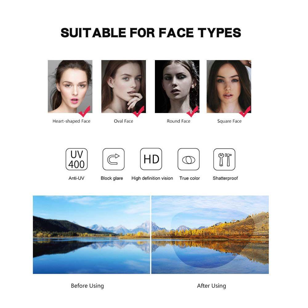 Kính Mát Hình Chữ Nhật Chống Tia UV Họa Tiết Da Báo Màu Đen Phong Cách Âu Mỹ
