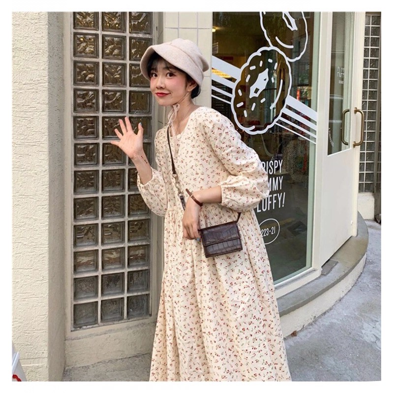 ĐẦM BABY DOLL HOA NHÍ VITAGE, PHONG CÁCH HÀN QUỐC | BigBuy360 - bigbuy360.vn