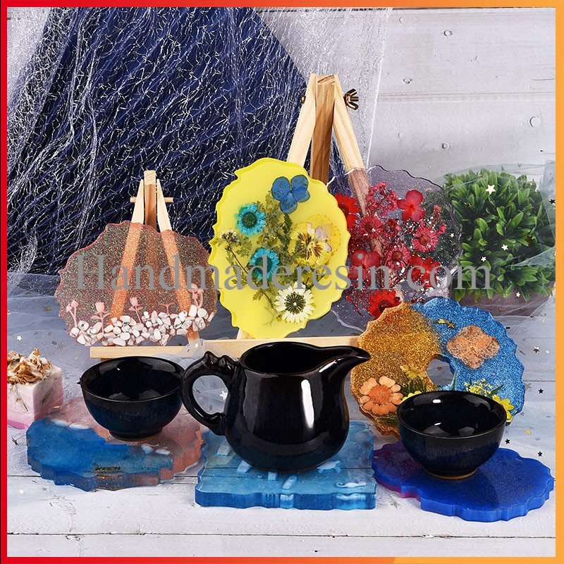 Khuôn Silicon Hình Chữ Nhật - Hướng Dẫn Làm Khay Trà, Hoa Quả Trang Trí