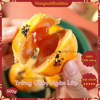 💥sẵn rẻ💥 500gr bánh trứng chảy siêu ngon - bánh trứng chảy ngàn lớp