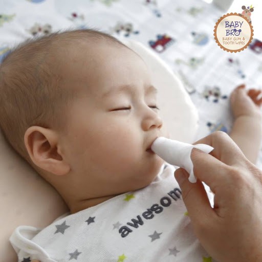 Gạc Rơ Lưỡi Baby Bro Cho Bé - Chính Hãng Hàn Quốc (Hộp 25 miếng)