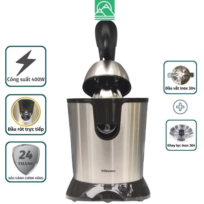 Máy vắt cam, ép cam chuyên dụng Mitomo VC-55Pro chính hãng bảo hành 3 năm