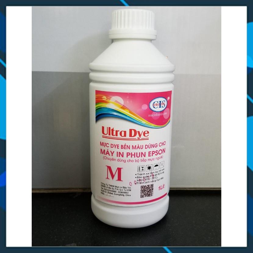 MỰC IN EPSON ULTRA DYE 6 MÀU CHAI 1 LÍT