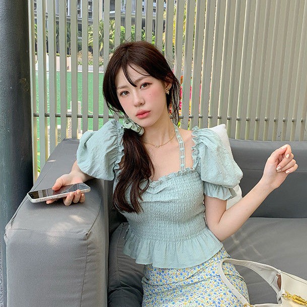 Áo Kiểu Tay Phồng Thời Trang Mùa Hè 2021 Quyến Rũ Cho Nữ | BigBuy360 - bigbuy360.vn