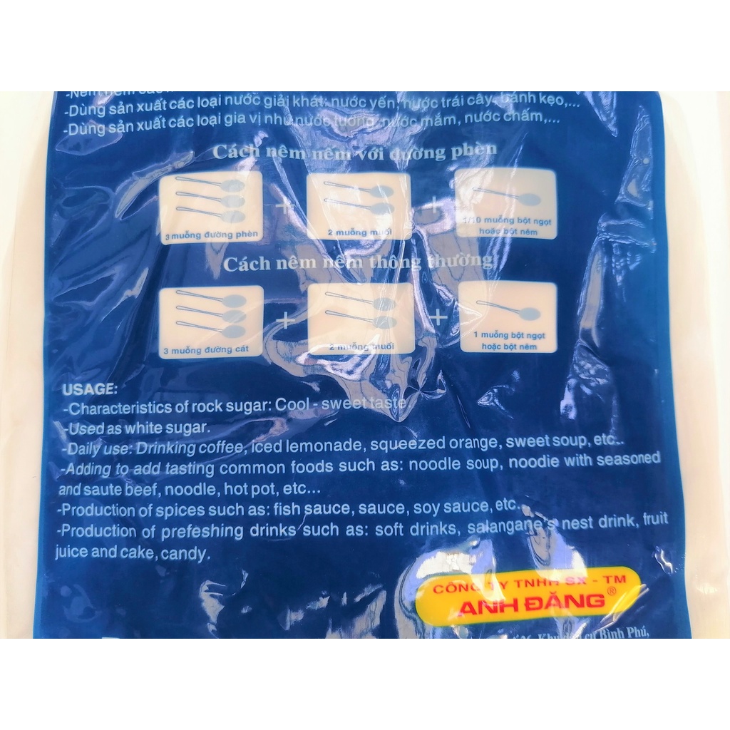 ĐƯỜNG PHÈN BỘT [VN] ANH ĐĂNG Rock Sugar Powder