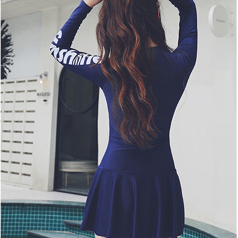 Bộ Đồ Bơi Hàn Quốc Dài Tay plus size M-5XL