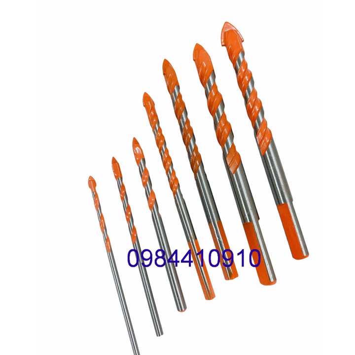 7 MŨI KHOAN ĐA NĂNG CAO CẤP 3MM ĐẾN 12MM
