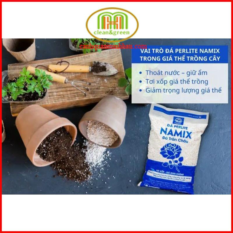 Đá Perlite - Đá Trân Châu Namix Trồng Cây, Trang Trí