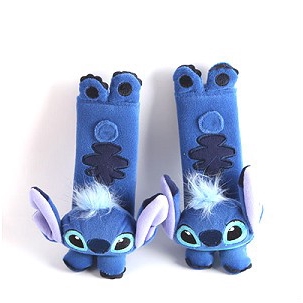 1 Cặp Vỏ Bọc Dây Đai An Toàn Xe Hơi Họa Tiết Siêu Anh Hùng Cho Bé