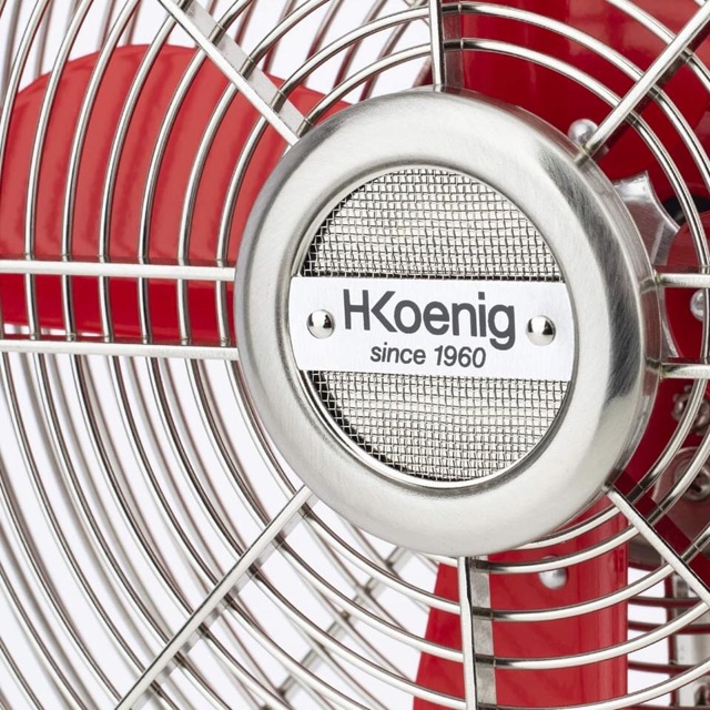 Quạt Để Bàn Inox H.KOENIG JOE50 Cổ Điển