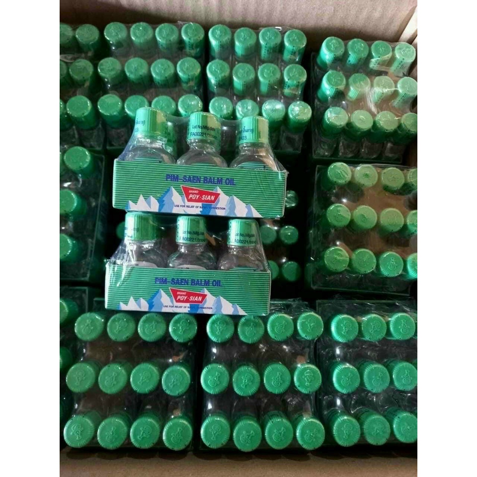 Dầu Gió Poy-sian Pim-saen Balm Oil 3cc Thái Lan