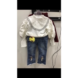 Áo kiểu tay  (váy đen HH dập ly sz M)