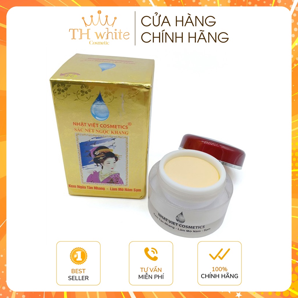 Kem ngừa tàn nhang - Làm mờ nám sạm Sắc Nét Ngọc Khang 20g