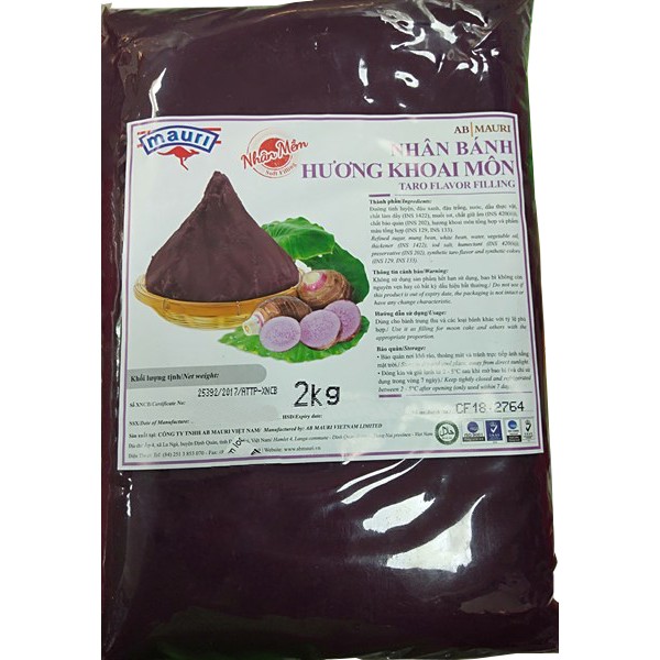 Nhân Khoai Môn Mauri 2kg