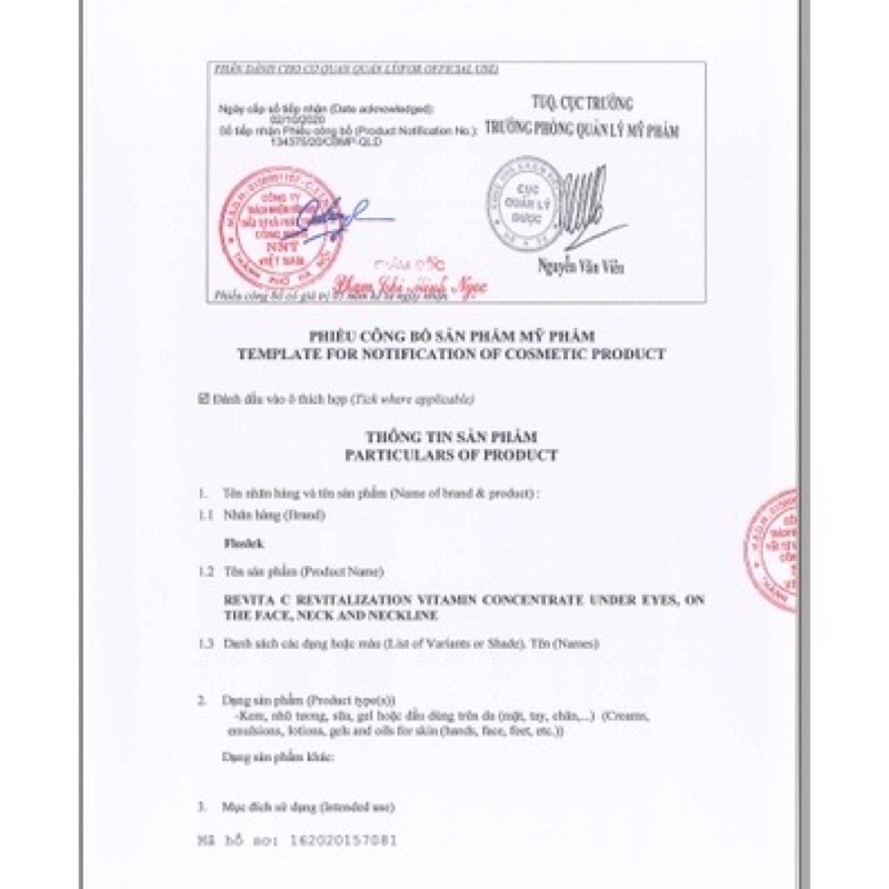 ✅ Floslek Kem Dưỡng Trắng da ban đêm Spot lightening White And Beauty 50ml