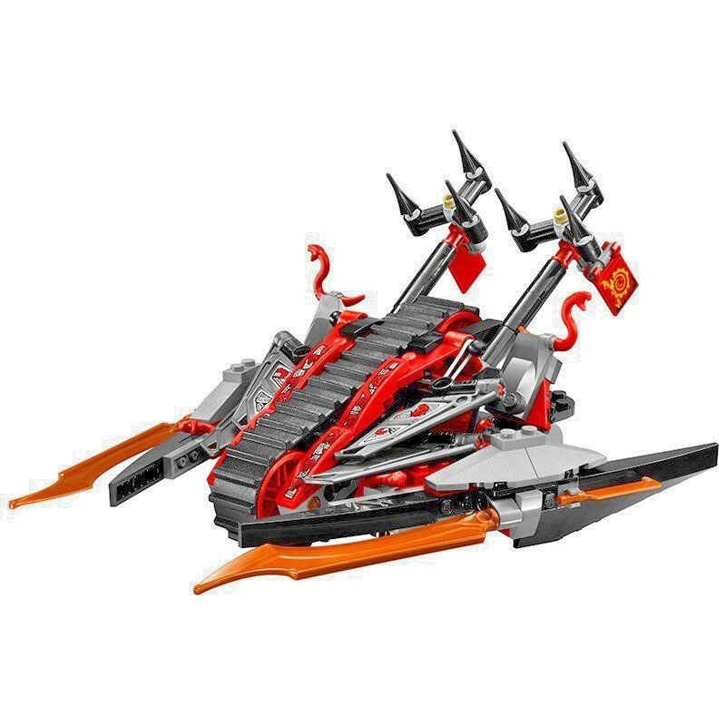 LEGO NINJAGO CHÍNH HÃNG - CỖ XE TÀN PHÁ CỦA BỌN VERMILLION - 313 CHI TIẾT - MÃ SP 70624