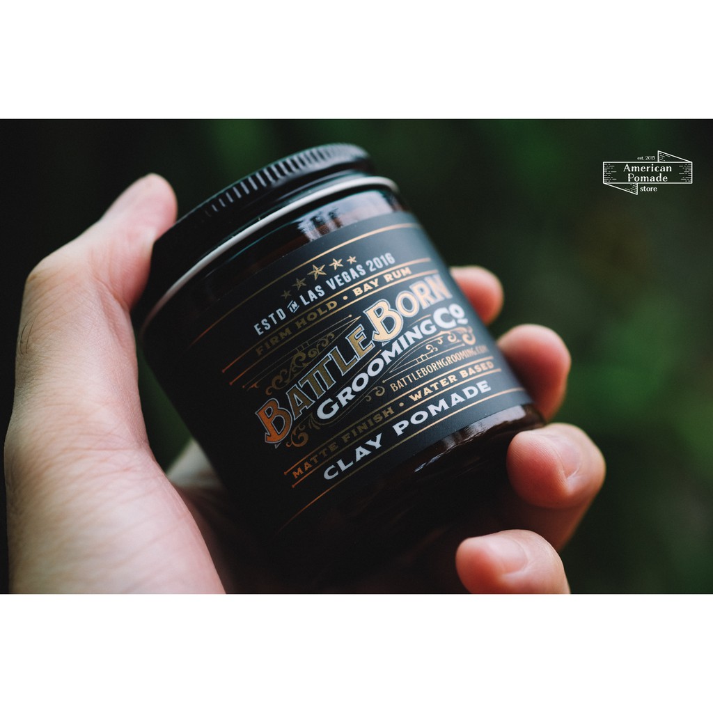 Sáp vuốt tóc Battle Born Clay Pomade