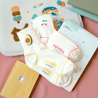 Tất cao cổ nhân vật Cute Marimong