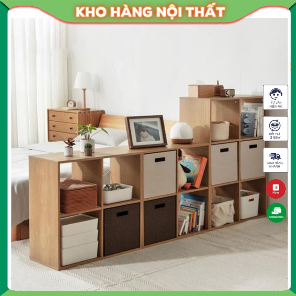 Kệ Sách Tổ Ong Đa Tầng Convent 234F Vân gỗ cao cấp chống xước chống nước bề mặt sáng bóng.- GP132