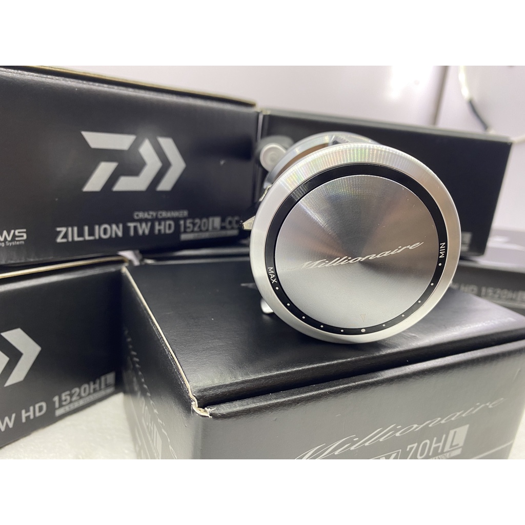 Máy câu. máy ngang. máy lure Daiwa Millionaire 70HL