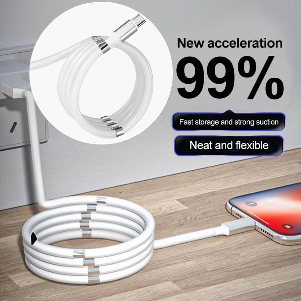 Type C Magnetic Data Cable Charging Cable / Micro USB Durable Charging Cable
