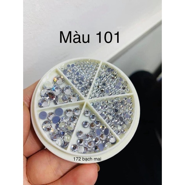 Đá YHB chân lưới , design đính móng siêu sáng