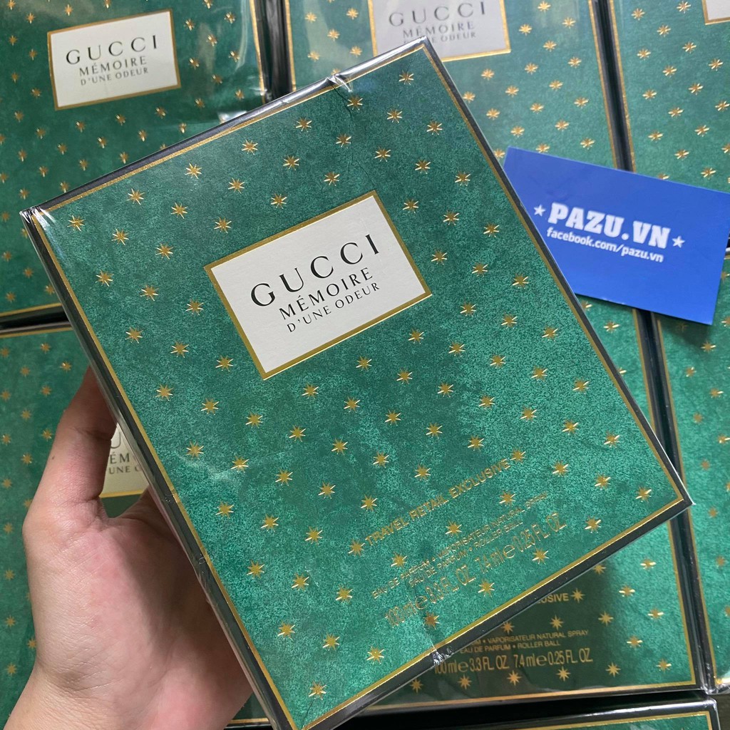 Set Nước Hoa Gucci Memoire D'une Odeur (Thanh lí)