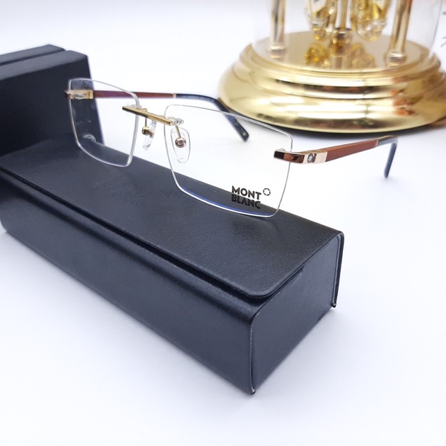 Gọng kính khoan titanium MB cao cấp