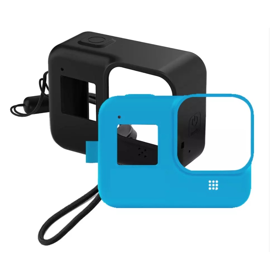 Silicon cao su bảo vệ cho Gopro 5/6/7/8/9/10/11 Black-Phụ kiện Cam hành trình Gopro giá rẻ
