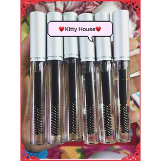 10 vỏ mascara nắp bạc 3,5ml (vỏ chuốt mi, dưỡng mi, dựng dầu dừa)