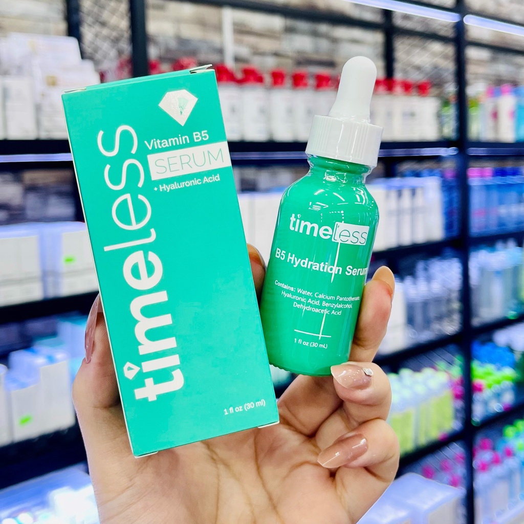 SERUM TIMELESS B5 HA Phục Hồi Chữa Lành Cấp Ẩm Cho Da Yếu, Treatment - 30ml