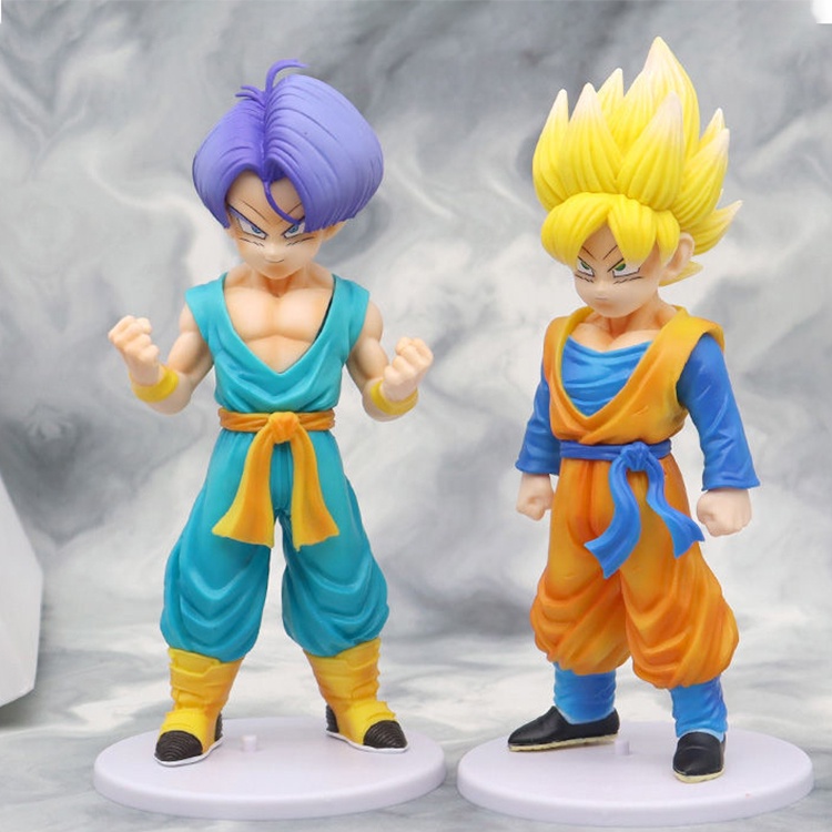Mô Hình Nhân Vật Super Saiyan Trunks Son Goten Trong Phim Bảy Viên Ngọc Rồng Z Bằng PVC Dành Cho Trẻ Em
