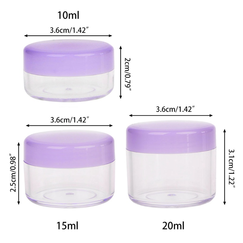 Hộp Rỗng Đựng Mỹ Phẩm Tiện Lợi Khi Đi Du Lịch