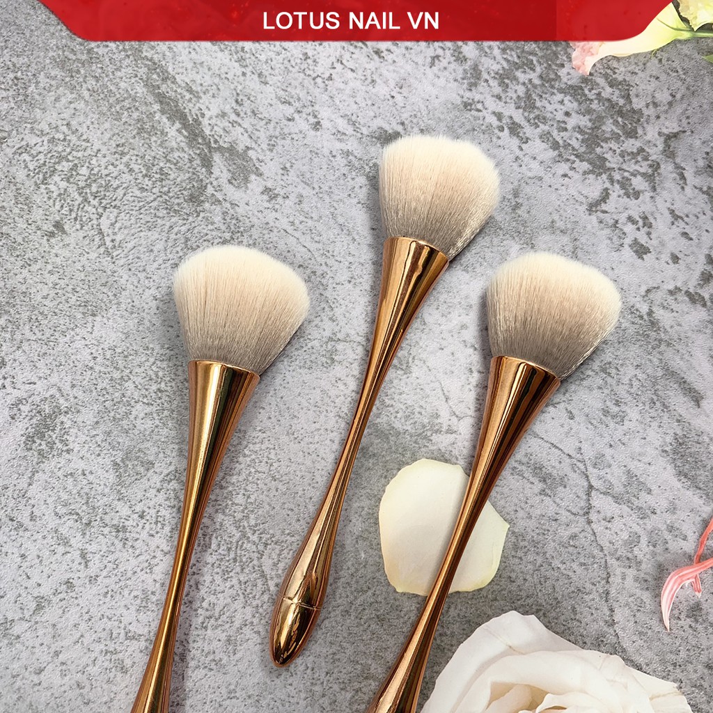 Chổi phủi bụi nail, cọ phủi bụi lông mềm mượt