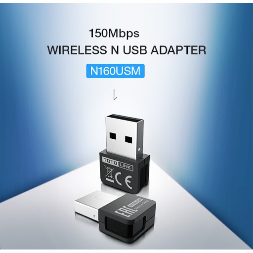 USB THU WIFI TOTOLINK n1600usm Chính hãng tự nhận driver