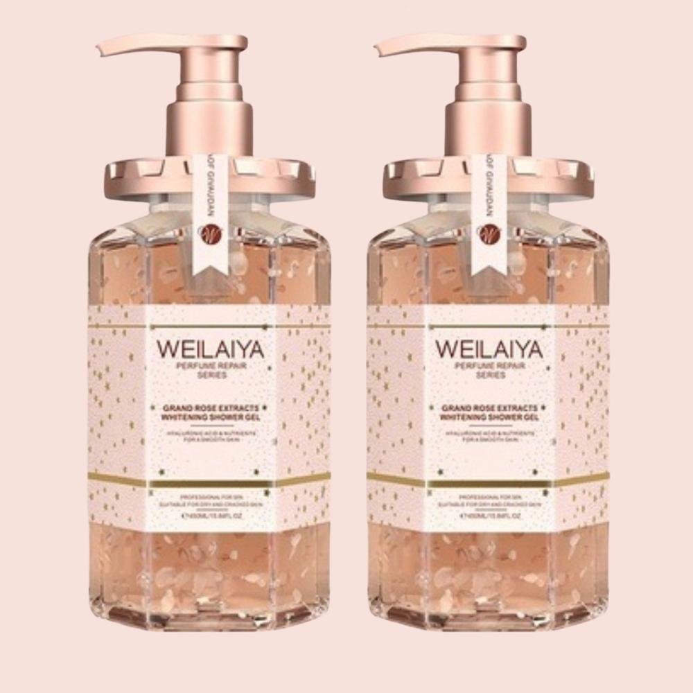 Sữa Tắm Weilaiya, Sữa Tắm Tủy Mật Hoa Hồng, Sữa Tắm Trắng Da Hoa Hồng Damask Weilaiya