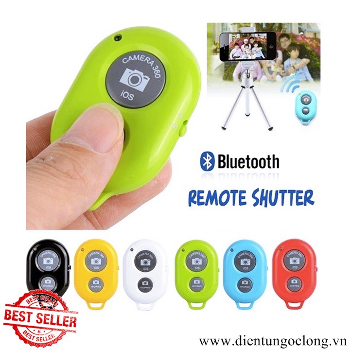 Remote chụp ảnh cho điện thoại Bluetooth Shutter