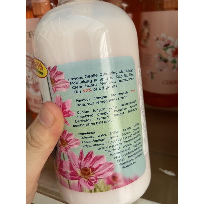 Nước rửa Tay Fruiser Aloe Vera  500ml