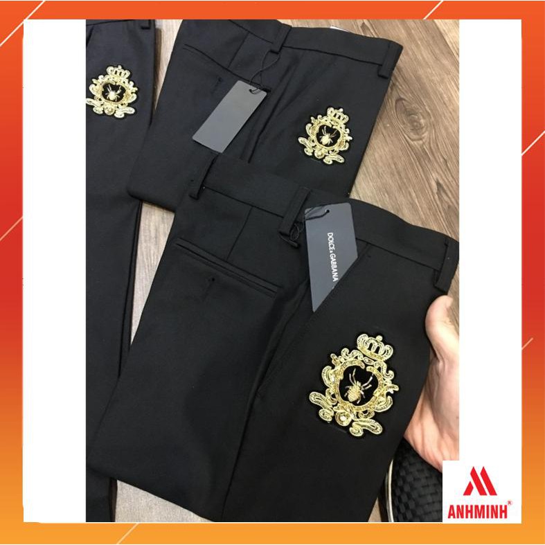 ( XẢ HÀNG TRI ÂN ) - QUẦN ÂU NAM THÊU HỌA TIẾT CAO CẤP mặc siêu tôn dáng | BigBuy360 - bigbuy360.vn