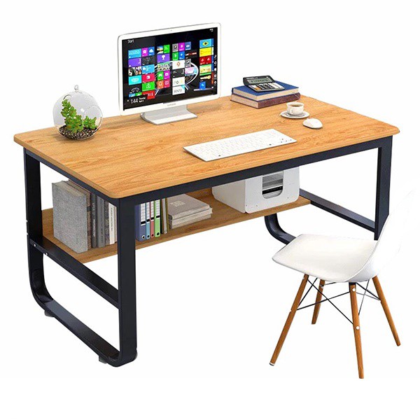 Bàn làm việc cao cấp kèm kệ sách Tâm house mẫu mới 2018 BXG035 | BigBuy360 - bigbuy360.vn