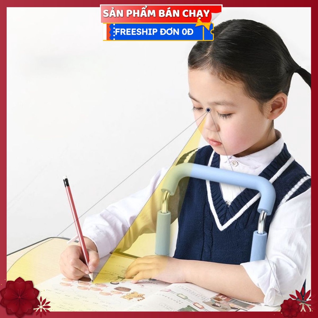 Giá đỡ ngực chống gù lưng cận thị, chống cằm chống cong vẹo cột sống,dụng cụ chống cận thị, chống cằm cho bé .