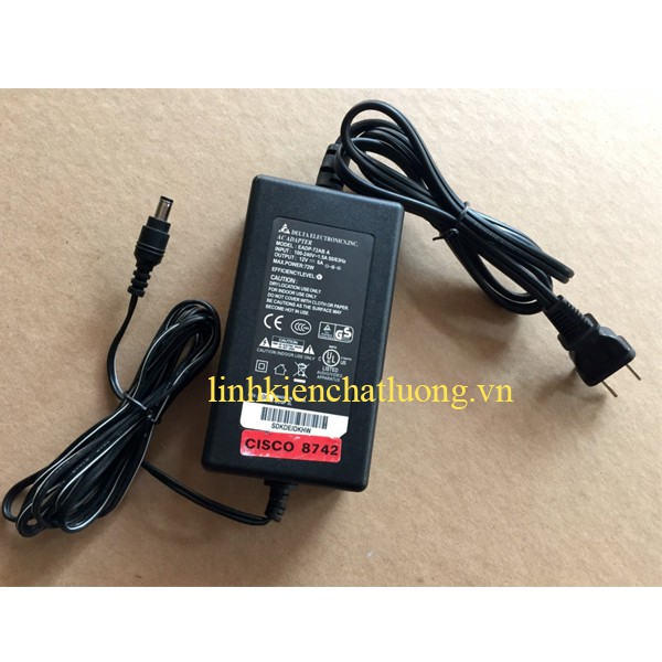 Nguồn vỏ nhựa 12V 6A loại tốt (LiteOn/ Delta)