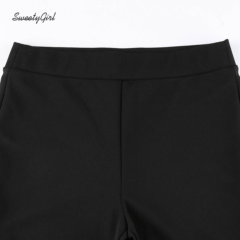 Quần dài ôm ống loe eo cao phù hợp mặc hằng ngày dành cho nữ