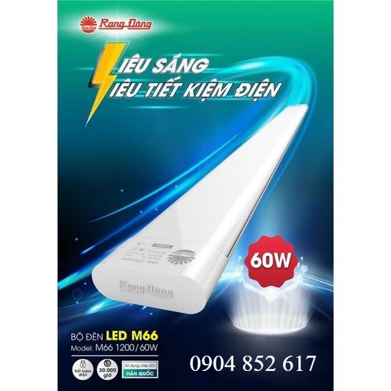Đèn LED bán Nguyệt Rạng Đông 60W M66 1200/60W